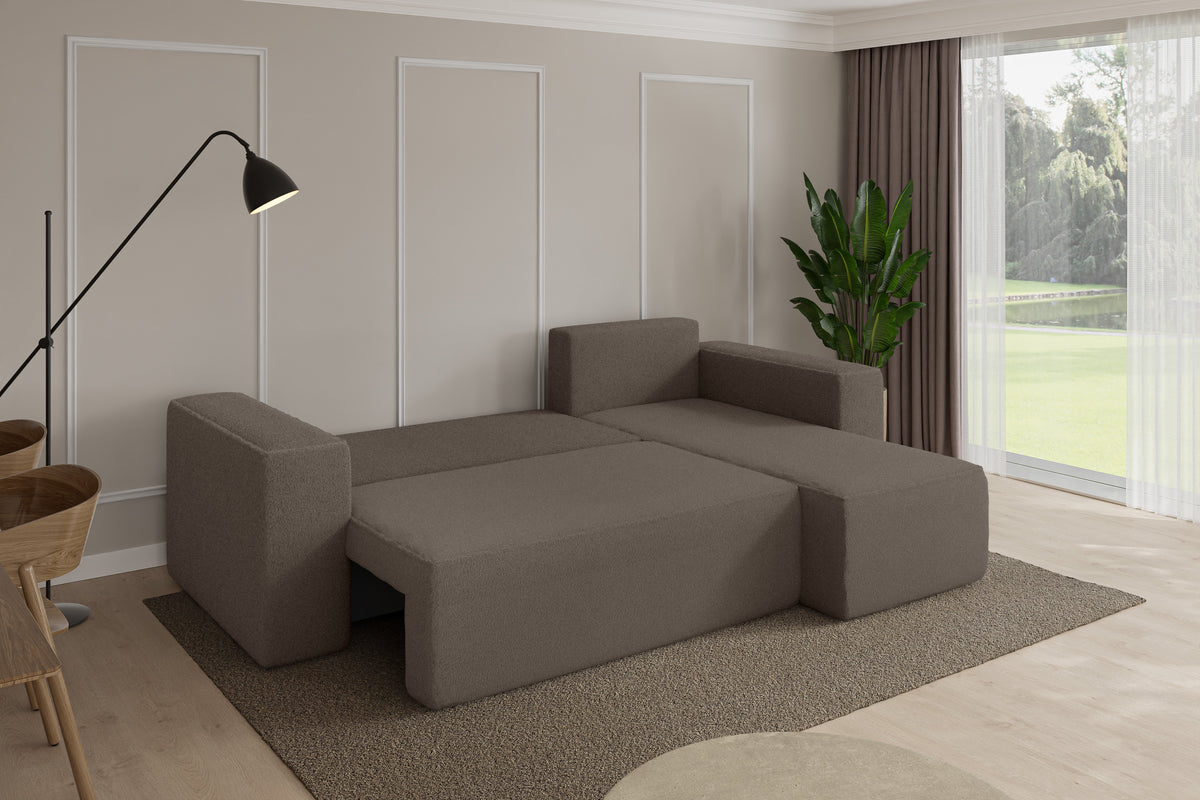 Ecksofa SENO-L Bouclé