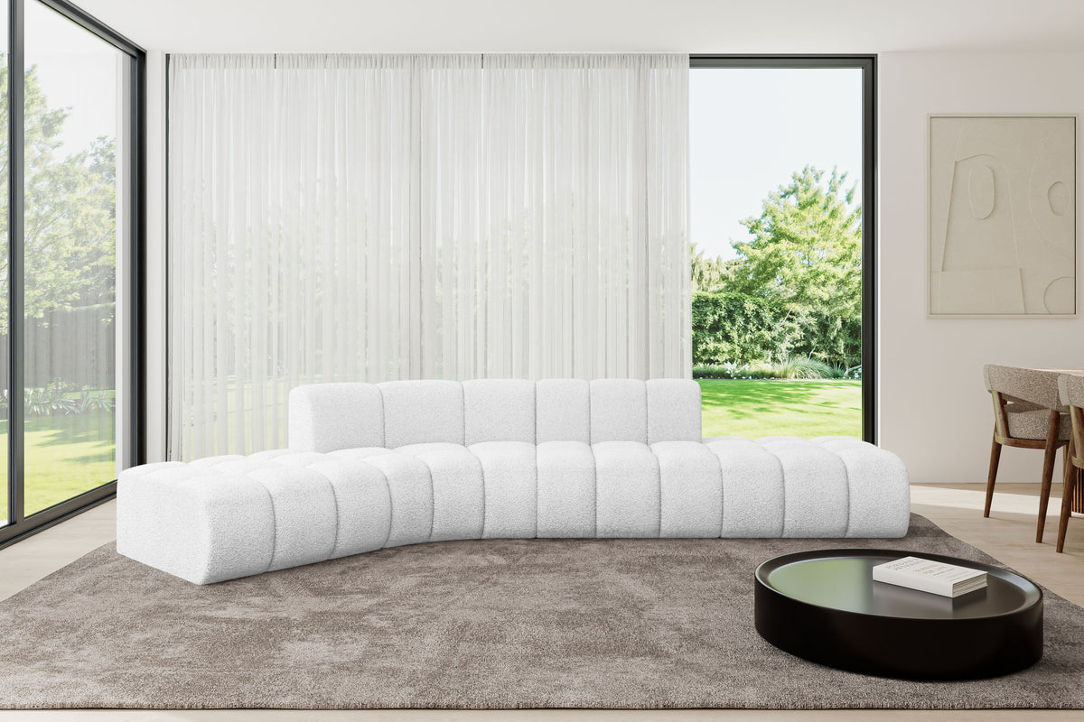 Ecksofa SOLVEN-L1 Bouclé