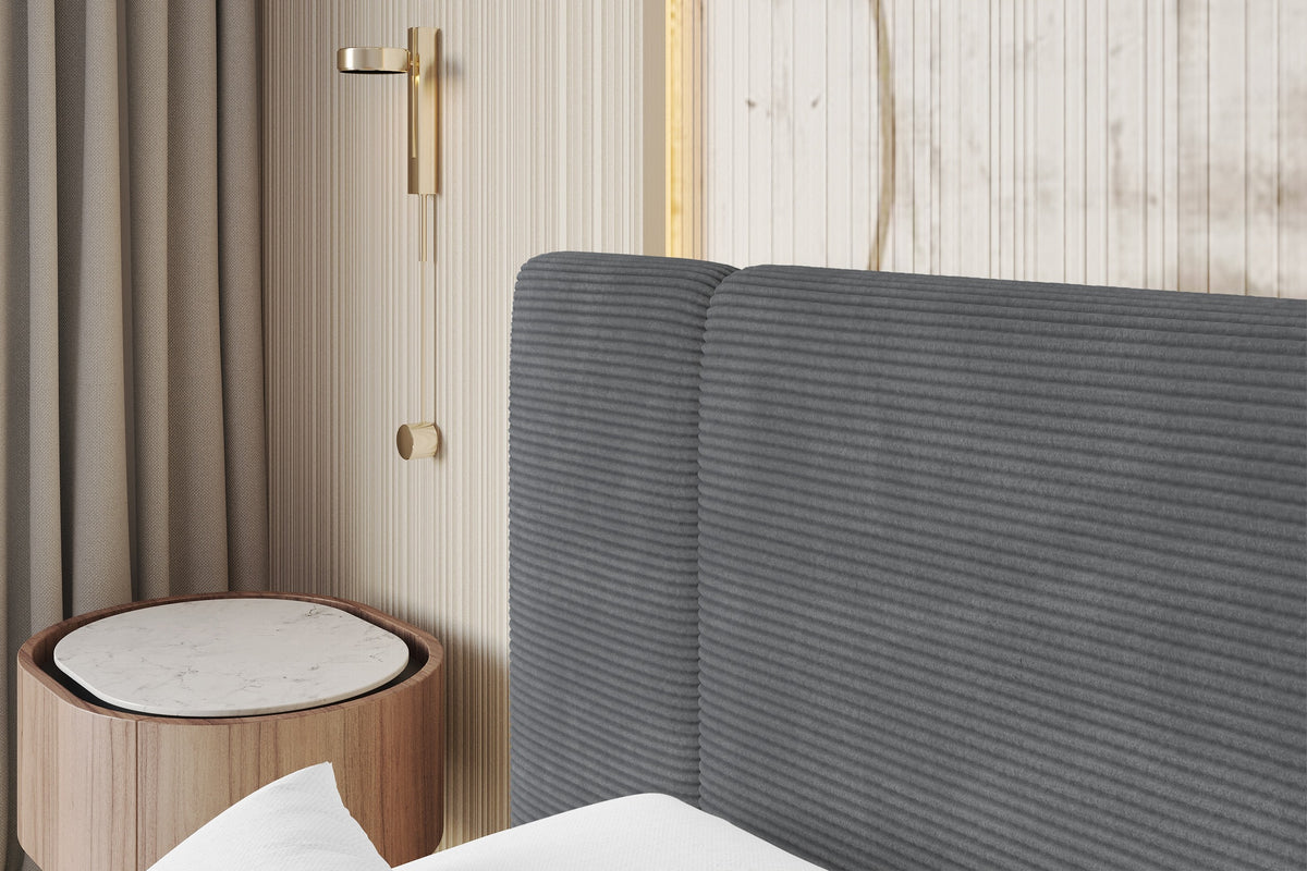 Łóżko tapicerowane TEVO-Z sztruks
