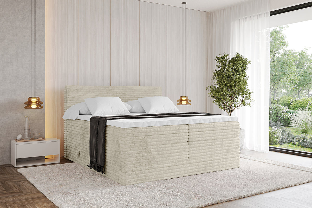 Boxspringbett TOLO KING-v1 Cord