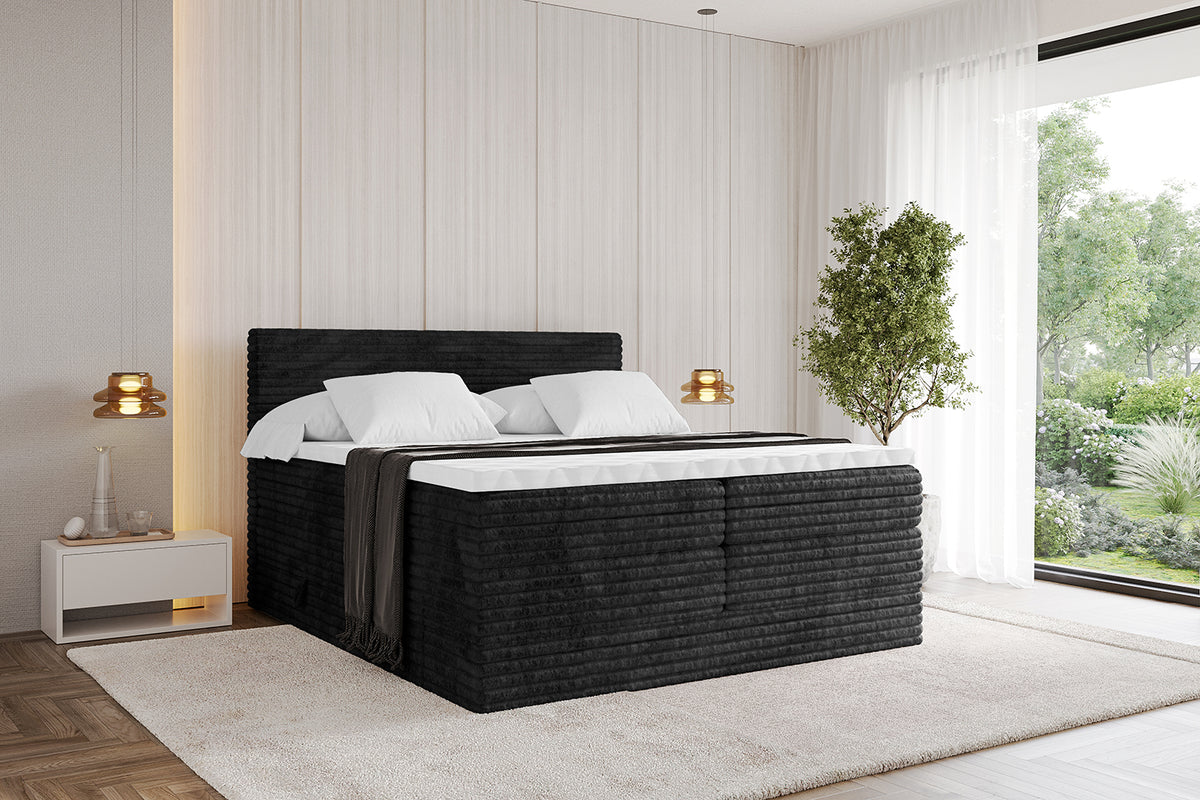 Boxspringbett TOLO KING-v1 Cord