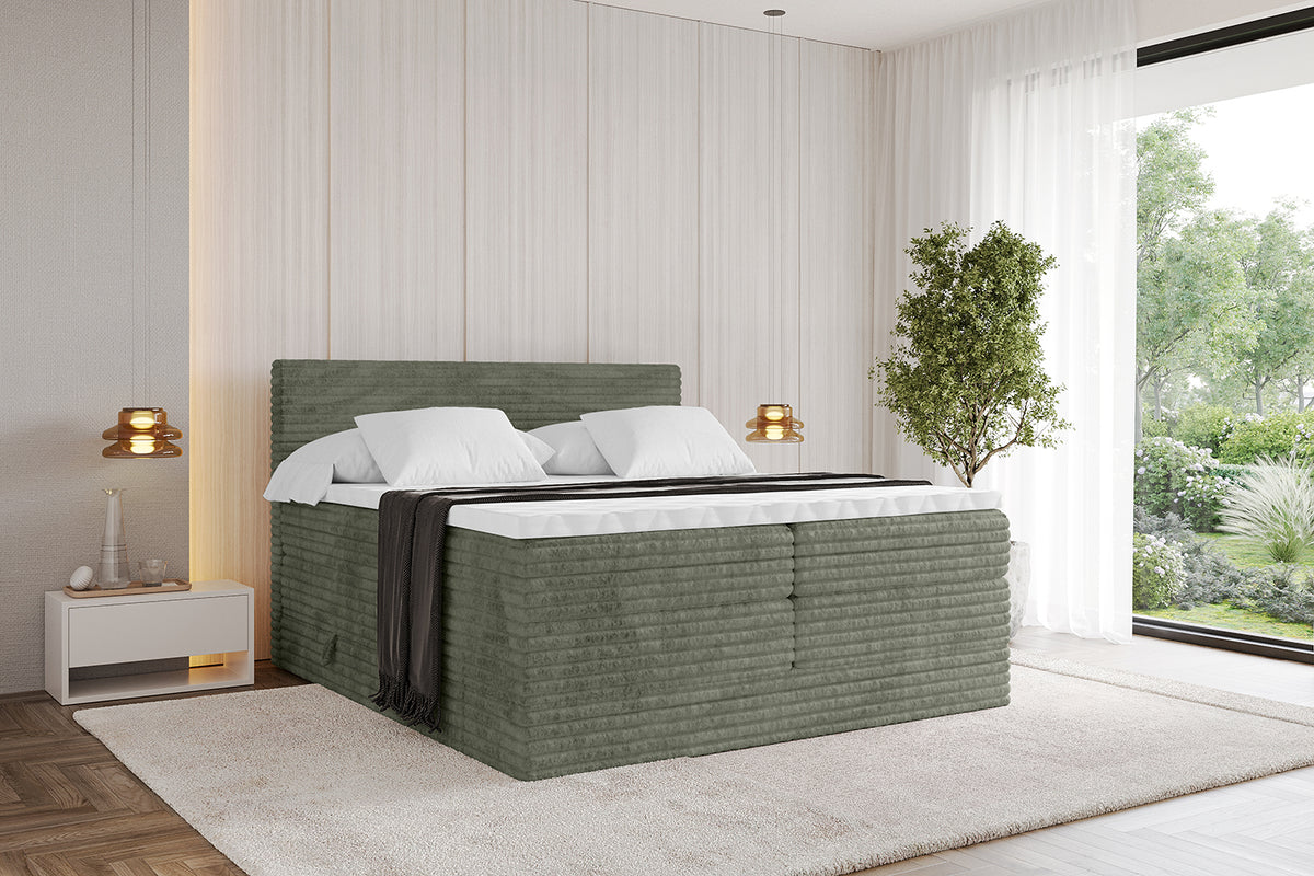 Boxspringbett TOLO KING-v1 Cord