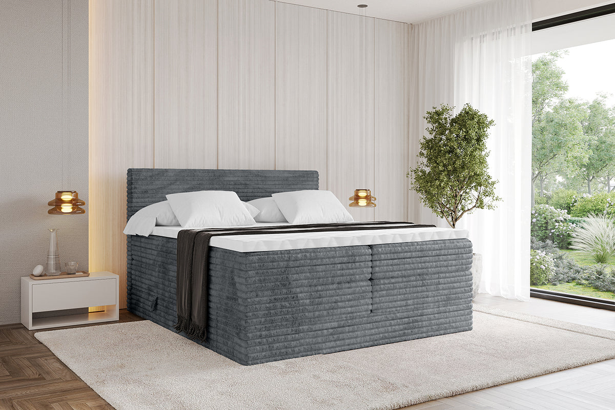 Boxspringbett TOLO KING-v1 Cord