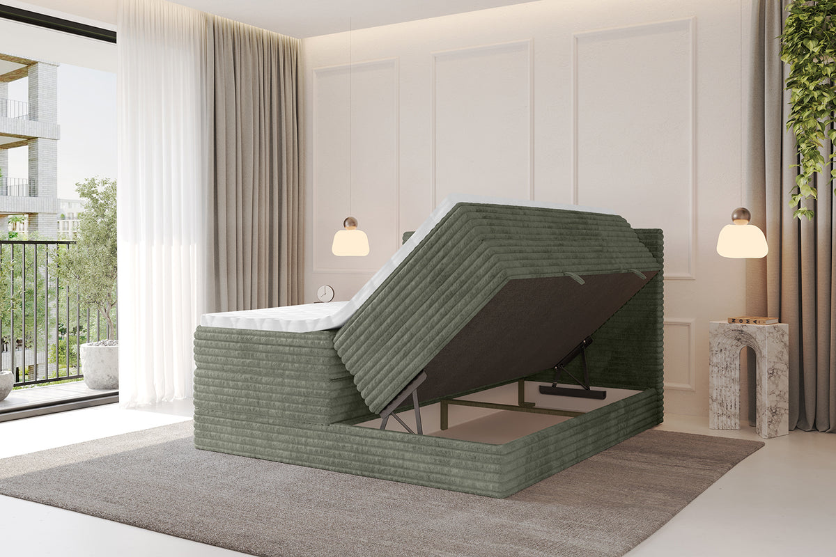 Boxspringbett TOLO KING-v1 Cord