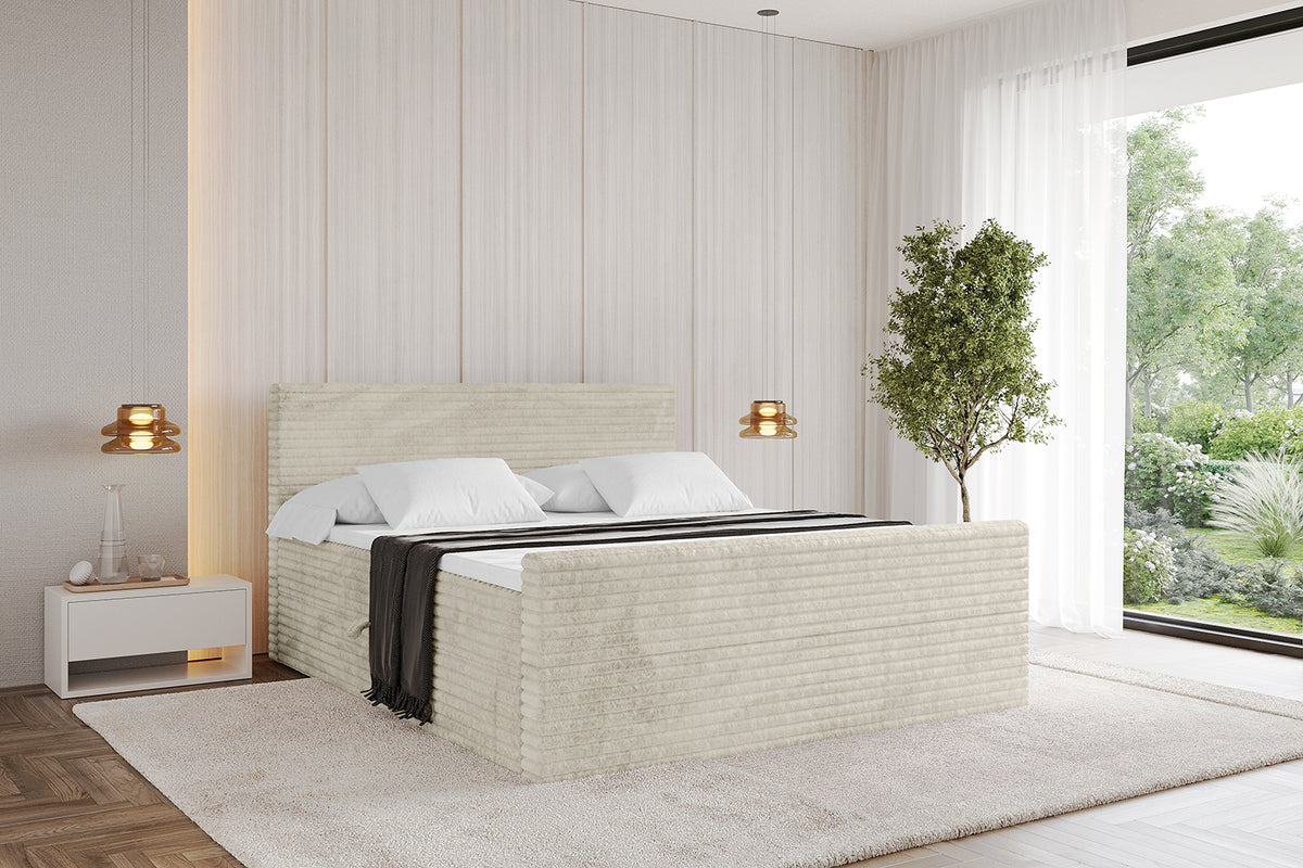Łóżko boxspring TOLO-Z-v1 sztruks