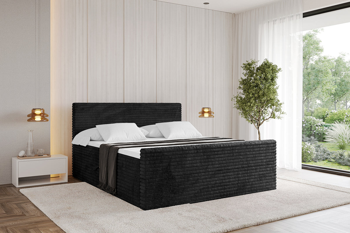 Łóżko boxspring TOLO-Z-v1 sztruks