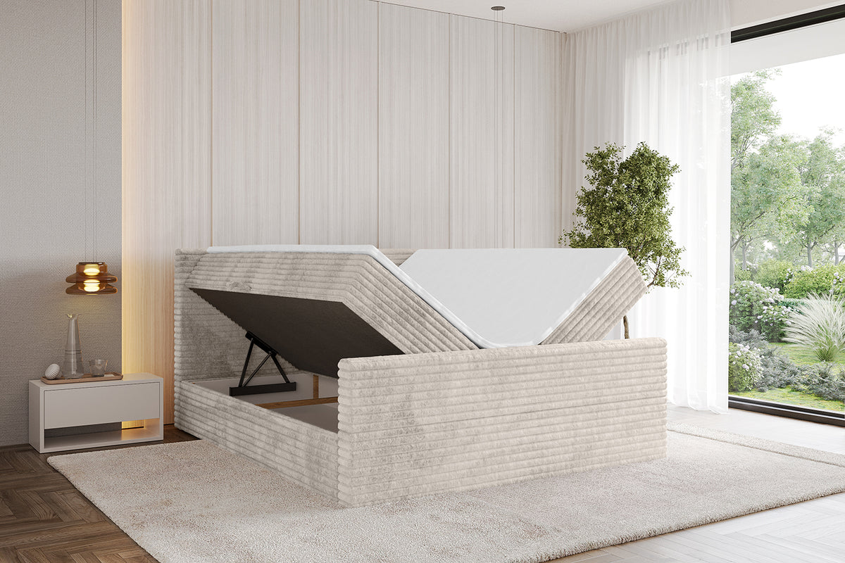 Łóżko boxspring TOLO-Z-v1 sztruks