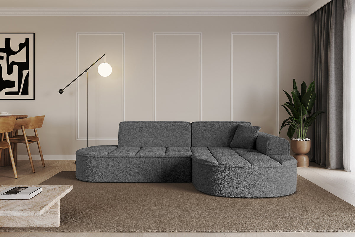 Ecksofa TARO-L1 Bouclé