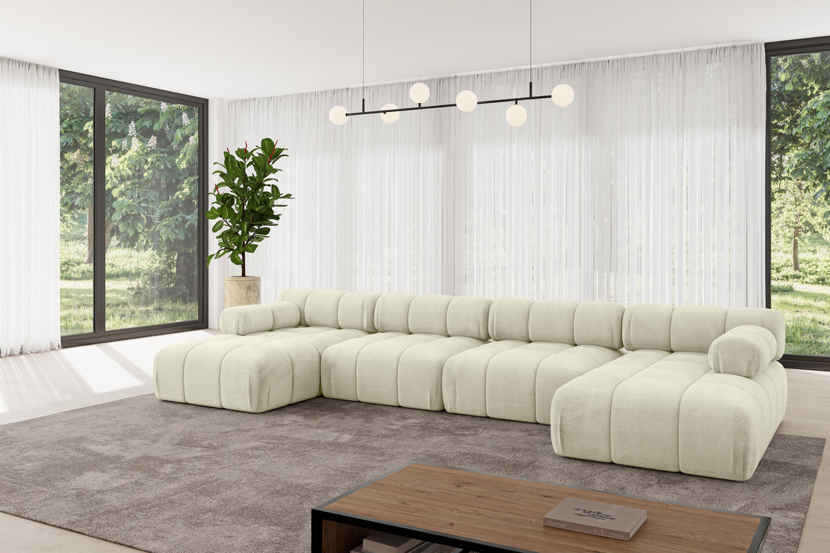 Wohnlandschaft TESSO-U2 Samt