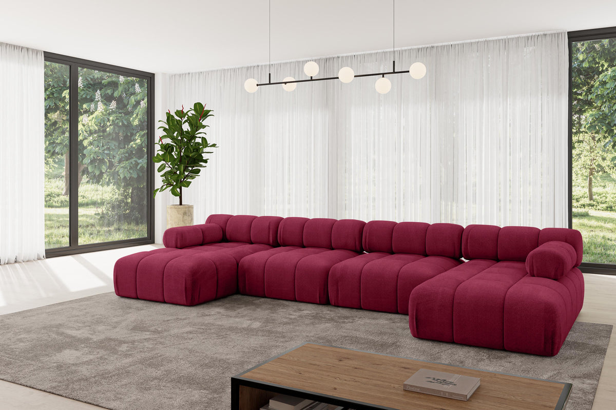 Wohnlandschaft TESSO-U2 Samt