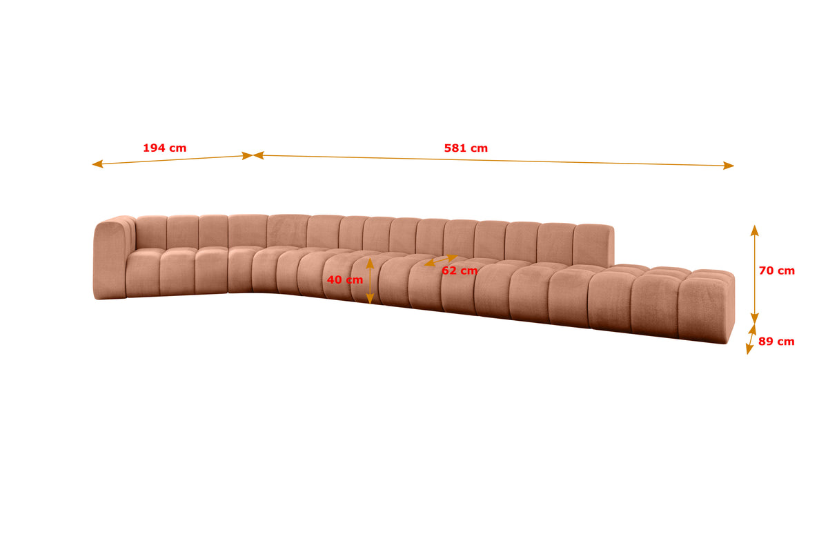 Ecksofa TILMO-L3 Samt