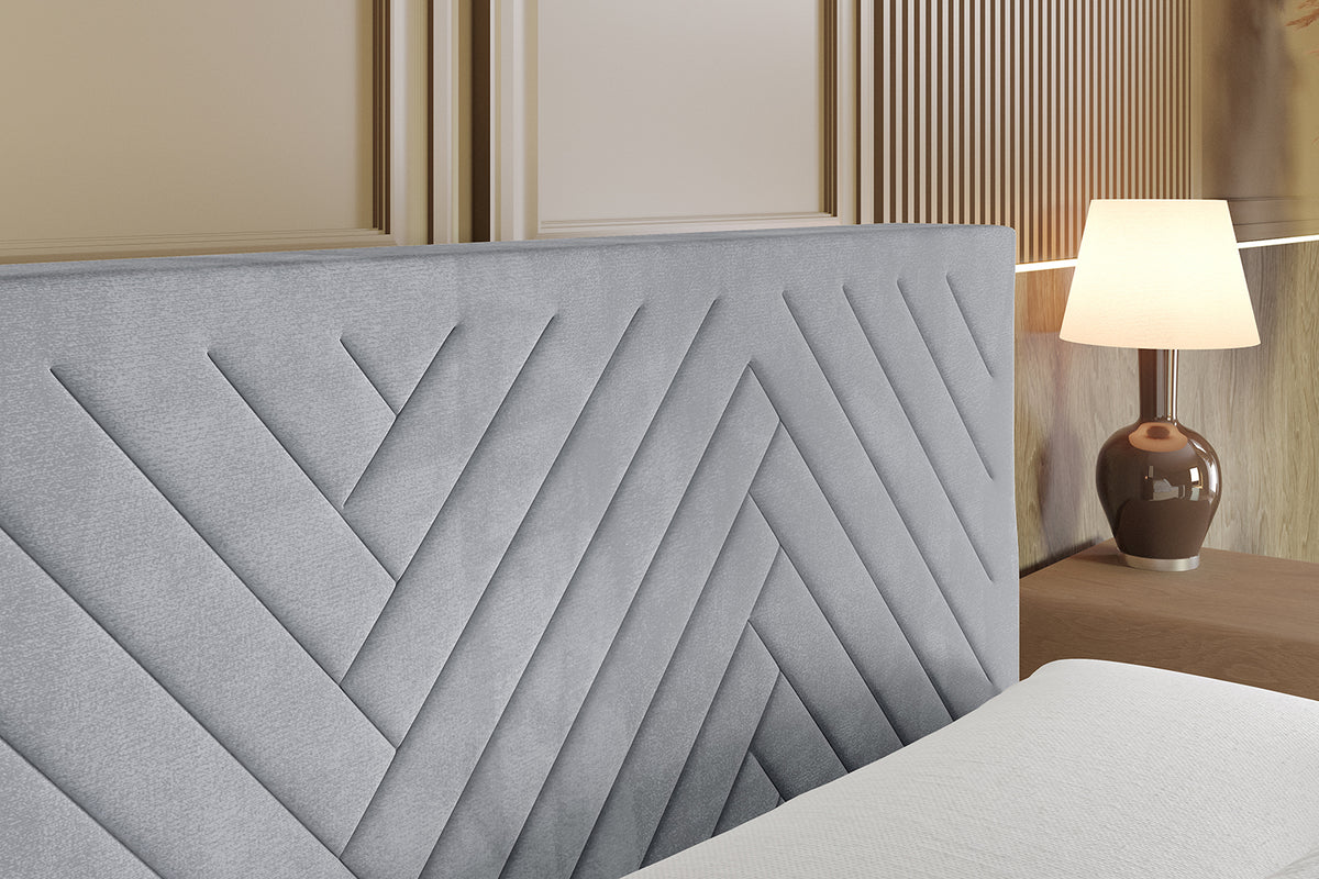 Boxspringbett VEXA KING Samt