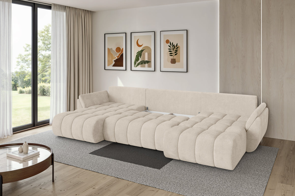 Wohnlandschaft TOKO-U-v1 Cord