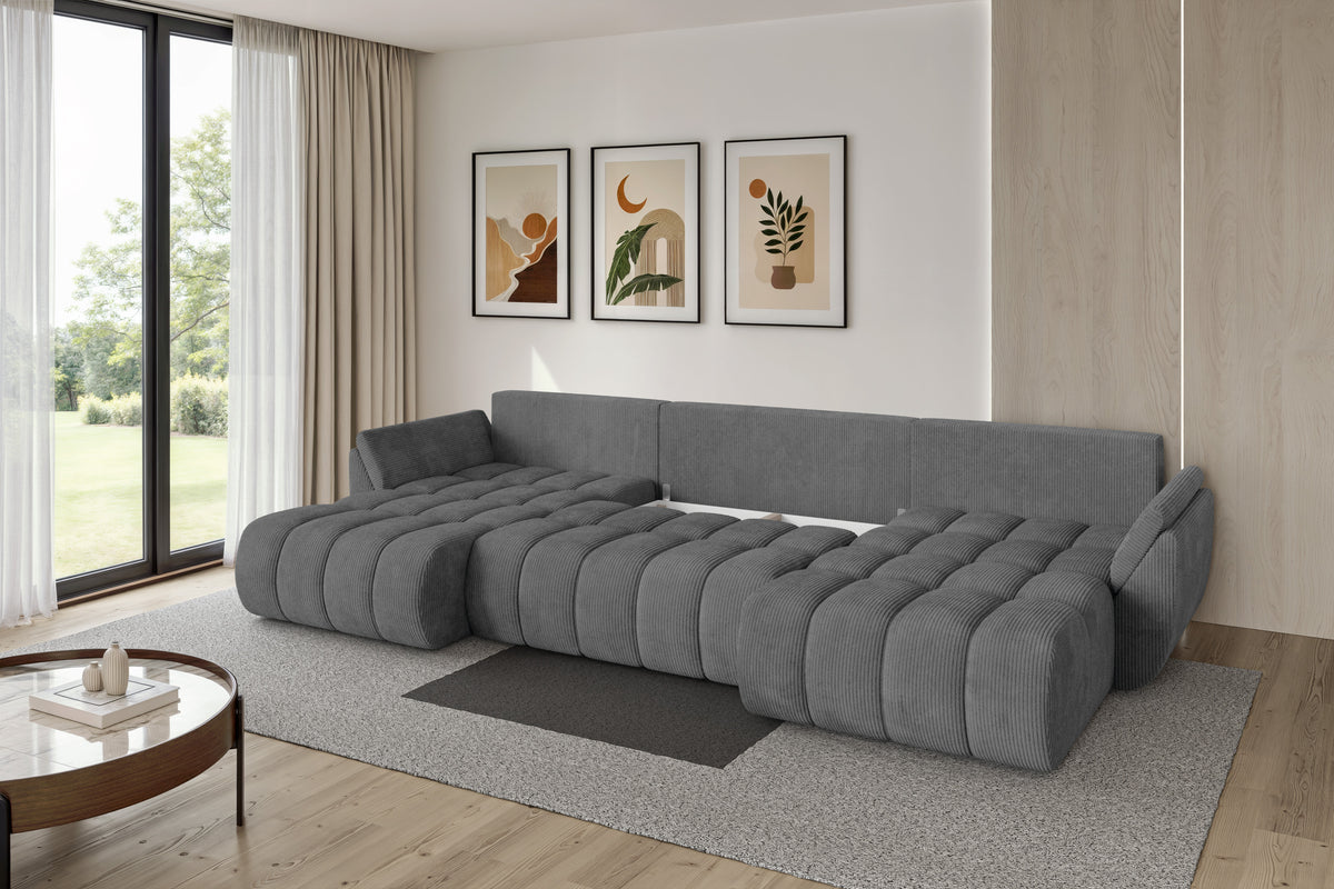 Wohnlandschaft TOKO-U-v1 Cord