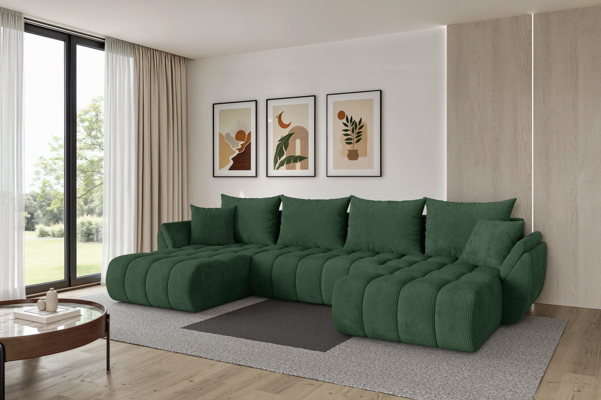 Wohnlandschaft TOKO-U-v1 Cord