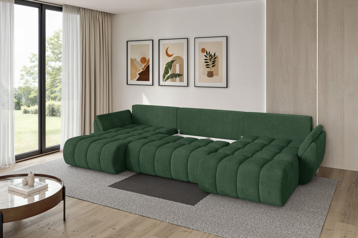 Wohnlandschaft TOKO-U-v1 Cord