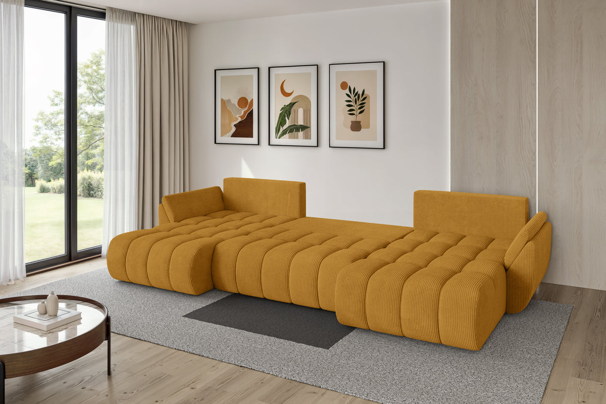 Wohnlandschaft TOKO-U-v1 Cord