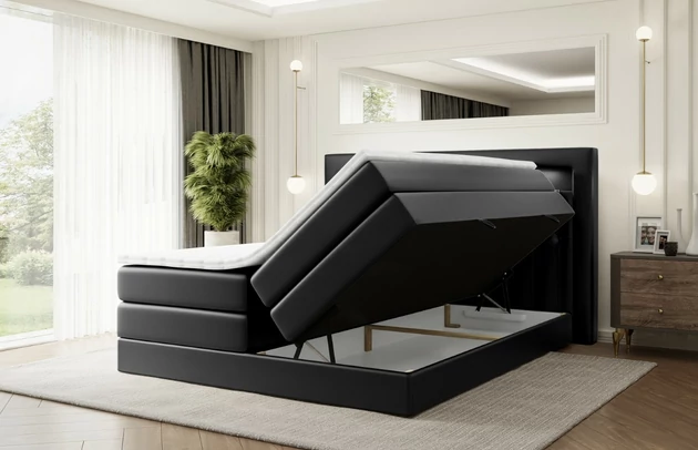 Boxspringbett NOEL GOLD KING - 3