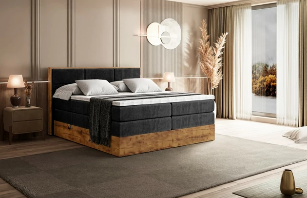 Boxspringbett LOLLI1 KING - 4