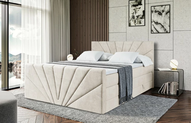 Boxspringbett MILTIO-Z KING - 4