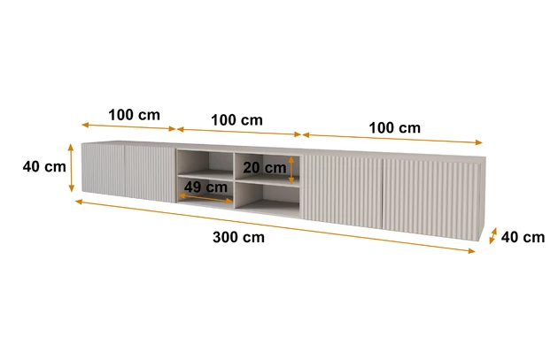 Lowboard NOA 4 offen - 4