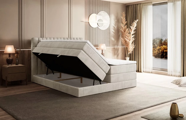 Boxspringbett SERENE KING - 5