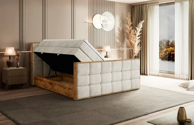 Boxspringbett LOLLI2-Z KING - 8