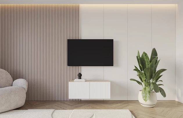 Material: Holzwerkstoff, Material der Rückwand: MDF, Ausführung: Hängend, Größe: 100 cm, Farbe: Artisan und Weiß, Zimmer: Wohnzimmer, Anzahl der Türen: 2, Front-Typ: Gefräste, Art der Griffe: Griffleiste, Art der Türen: Klapptür, Breite: 100 cm, Tiefe: 40 cm, Höhe: 40 cm, Geschlossene Fächer: 4, Anzahl der Teile: 1 - 1