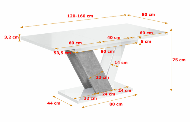 Esstisch CLASI - 4