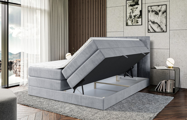 Boxspringbett RICAR KING - 4