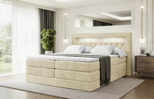 Gepolsterte Rückseite: Nein, Höhe des Kopfteils: 120 cm, Farbe des Toppers: Weiß, Länge: 215 cm, Höhe der Matratze: 37 cm, Breite: 148 cm, Größe: 120x200 cm, Breite der Schlaffläche: 120 cm, Höhe: 120 cm, Liegehöhe: 65 cm, Material des Toppers: Schaumstoff, Matratze: Multipocketfederung und Bonellfederung, Höhe der Bettkasten: 24 cm, Länge der Schlaffläche: 200 cm, Stoffbeschreibung: Polsterstoff Monolith: Wasserabweisender und leicht zu reinigender Möbelstoff, scheuerfest (100.000 Martindale-Zyklen) lichtecht (5) und pillingarm (4-5), aus 100 % PES, Härtegrad der Matratze: H3 und H4, Bettkasten: Ja, Höhe der Füße: 3 cm, Anzahl der Bettkasten: 2, Material der Füße: Plastik, Dicke des Kopfteils: 8 cm, Höhe des Toppers: 4 cm, Dicke des Fußteils: 7 cm, Bezug: Samt, Farbe: Beige - Monolith 4, Zimmer: Schlafzimmer, Höhe des Bettkastens: 24 cm, Stil: Modern - 1