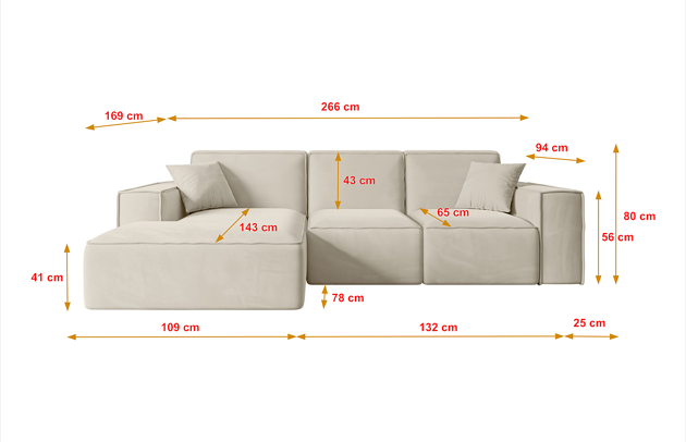 Ecksofa SERRA-L - 5