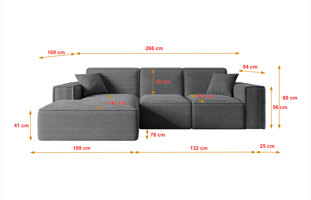 Ecksofa SERRA-L - 5