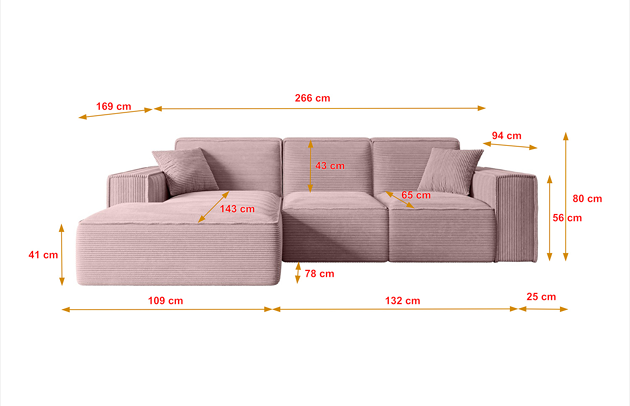 Ecksofa SERRA-L - 5