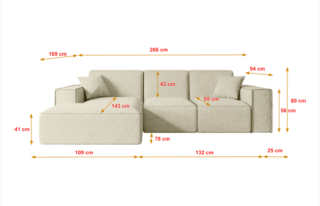Ecksofa SERRA-L - 5