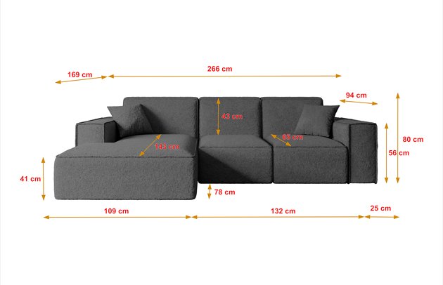 Ecksofa SERRA-L - 5