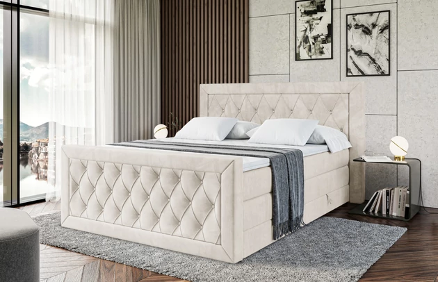 Boxspringbett NOEL-Z KING - 4