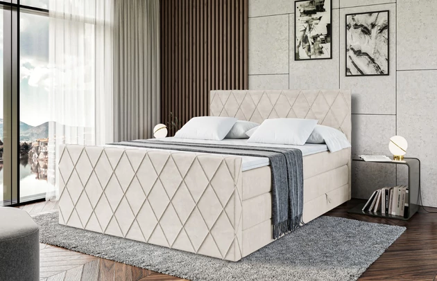 Boxspringbett LEPARO-Z KING - 4