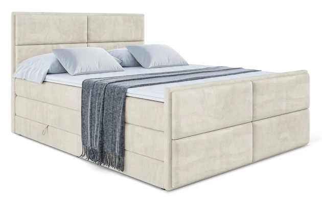 Boxspringbett AURA-Z KING - 2