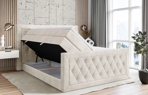 Boxspringbett NOEL-Z KING - 3