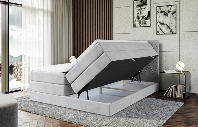 Boxspringbett LEPARO KING - 4