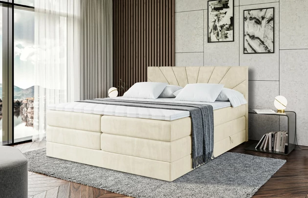 Boxspringbett MILTIO KING - 4