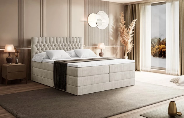 Boxspringbett SERENE KING - 4