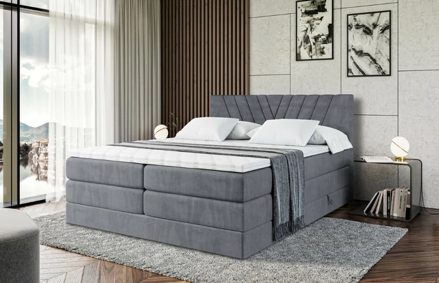Boxspringbett ERNINA KING - 4
