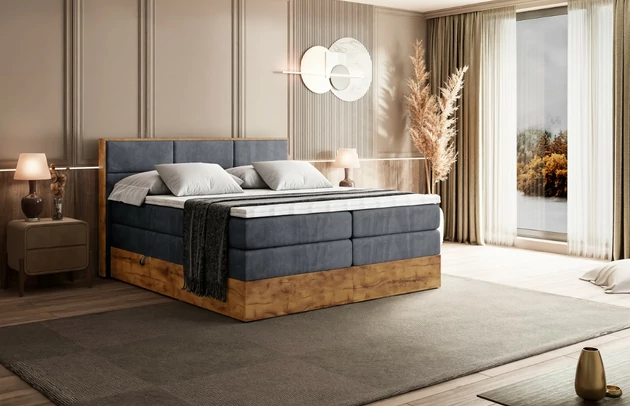 Boxspringbett LOLLI1 KING - 4