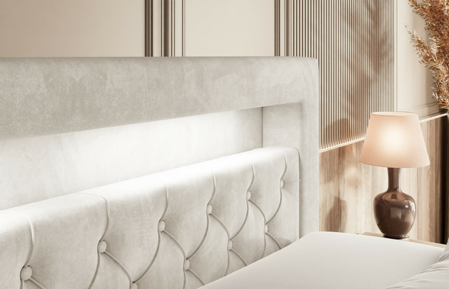 Boxspringbett NOEL GOLD KING - 8