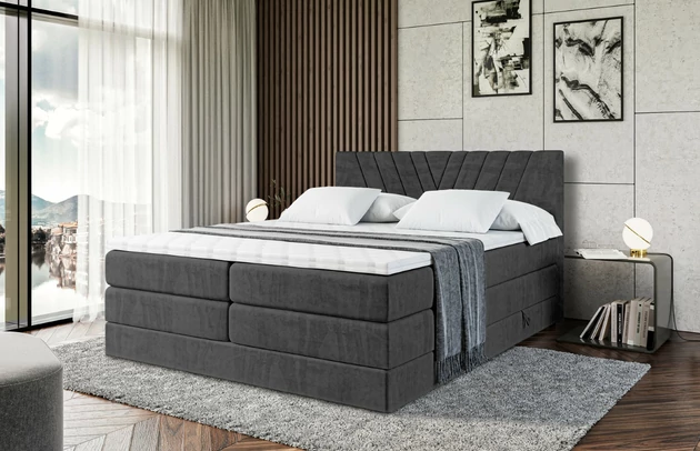 Boxspringbett ERNINA KING - 4