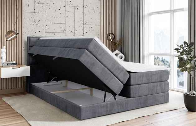 Boxspringbett ZAFIRA-BZ KING - 3