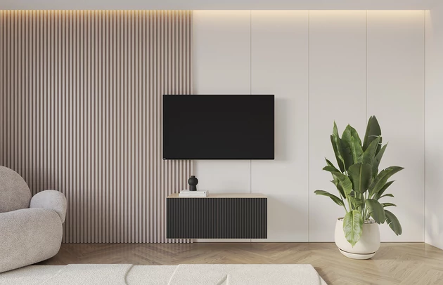 Material: Holzwerkstoff, Material der Rückwand: MDF, Ausführung: Hängend, Größe: 100 cm, Farbe: Artisan und Schwarz, Zimmer: Wohnzimmer, Anzahl der Türen: 2, Front-Typ: Gefräste, Art der Griffe: Griffleiste, Art der Türen: Klapptür, Breite: 100 cm, Tiefe: 40 cm, Höhe: 40 cm, Geschlossene Fächer: 4, Anzahl der Teile: 1 - 1