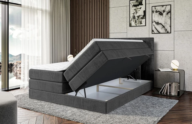 Boxspringbett RICAR KING - 4